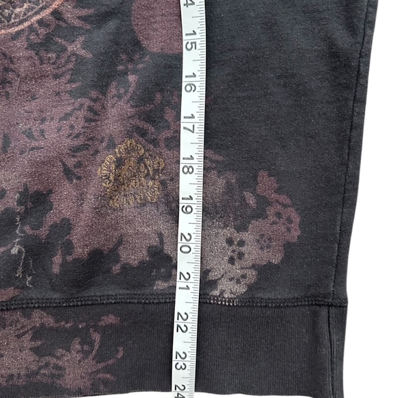 Vintage Lucky Brand Womens Y2K Asian Embroidered Hoodie Size M Skater Grunge - Picture 8 of 11